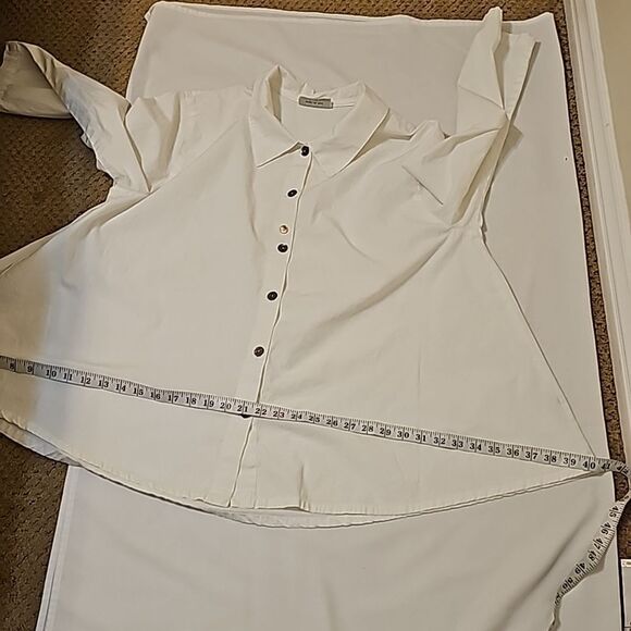 ELEVEN STITCH DESIGN  Cotton Blend Buttoned Shirt Xl - Picture 7 of 8